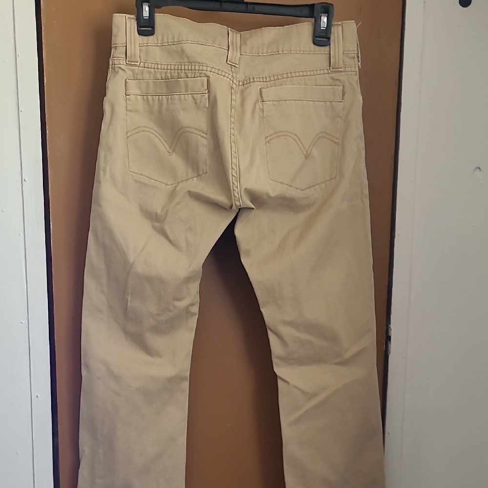 Levi's Tan Straight Leg Pants - Picture 4 of 16